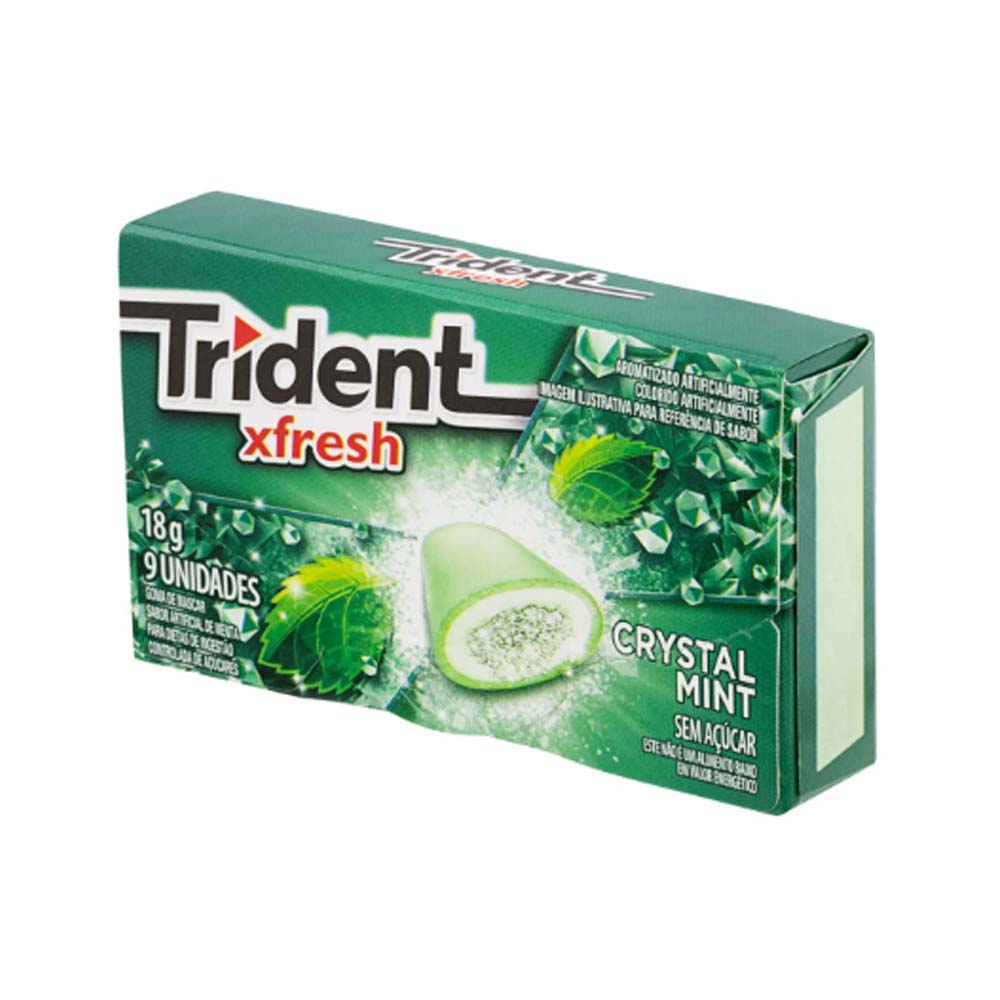 GOMA DE MASCAR TRIDENT CLUTCH MENTA