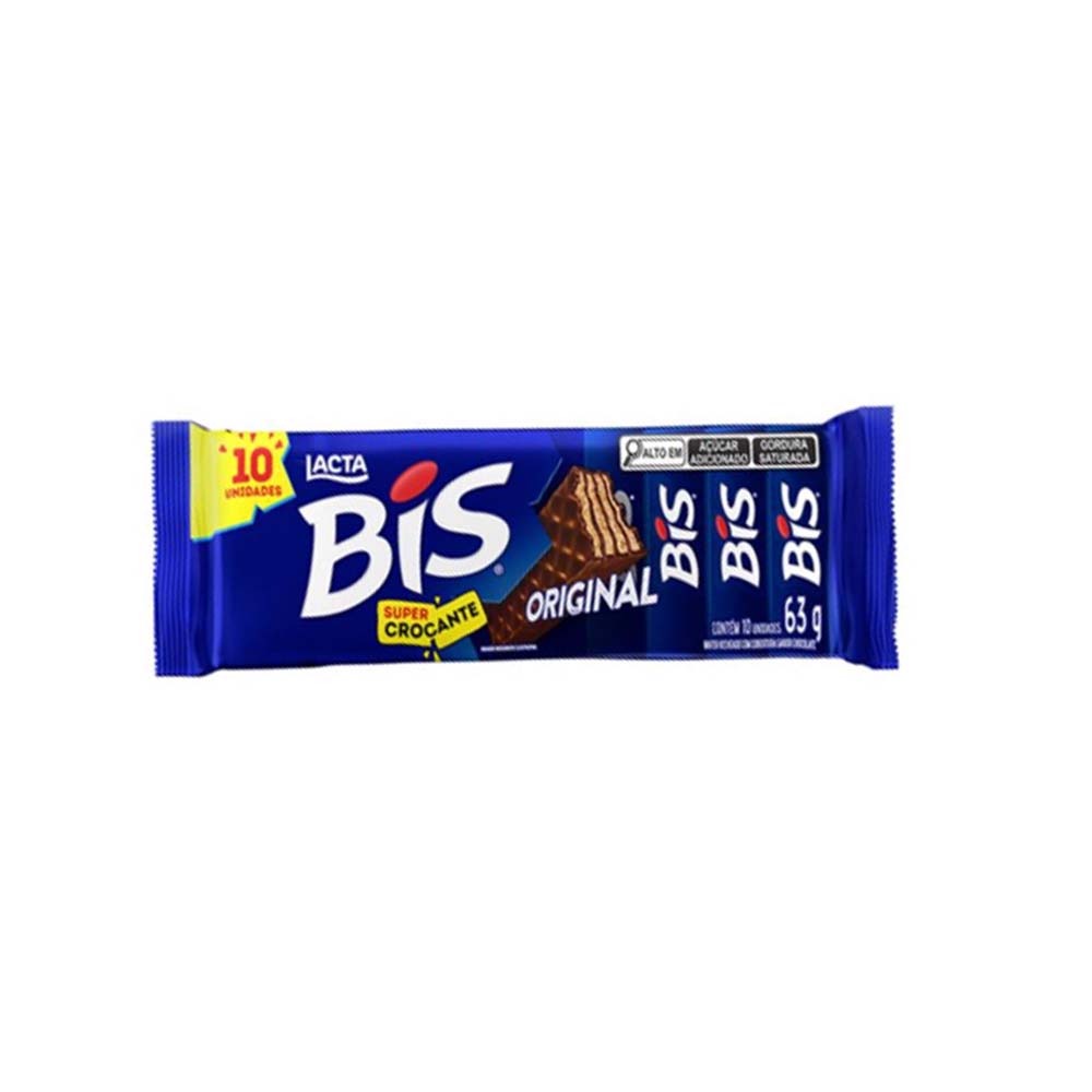BIS FLOWPACK AO LEITE 63G